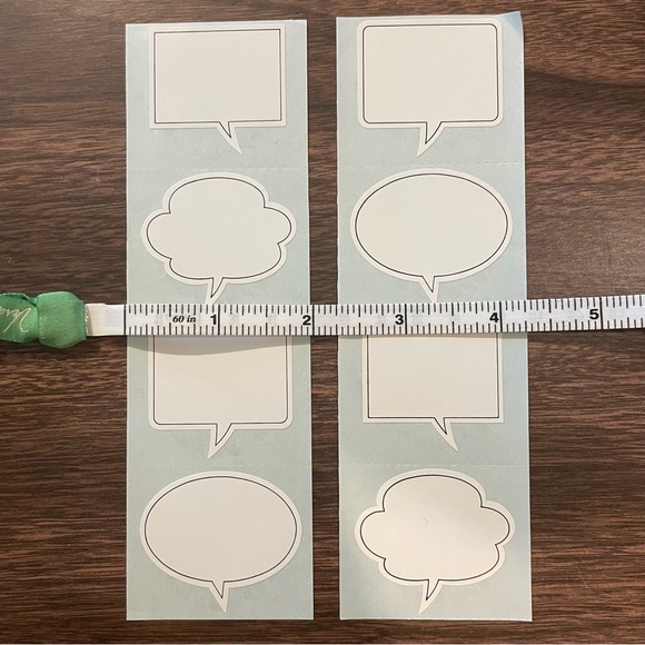 Mrs. Grossman's Stickers Vintage 1981 Thought Bubbles Blurbs Speech Scrapbooking - Picture 2 of 5